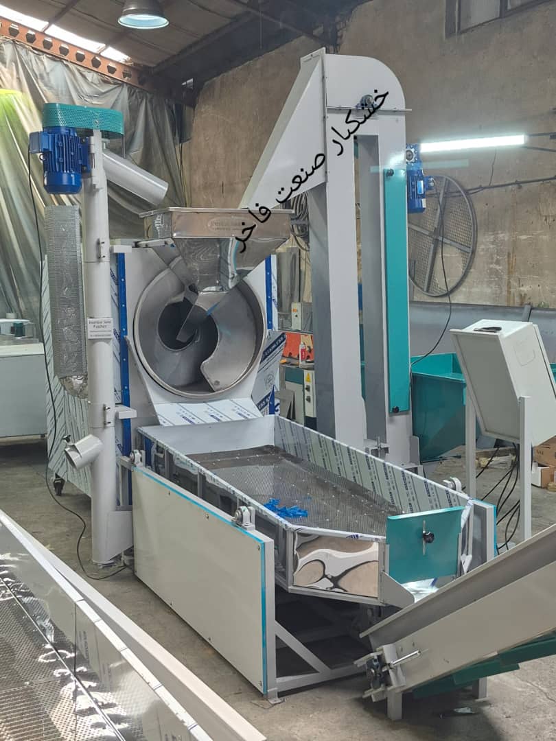 تولید دستگاه شورکاری پسته و آجیل ماشین سازی خشکبار صنعت فاخر در تبریز